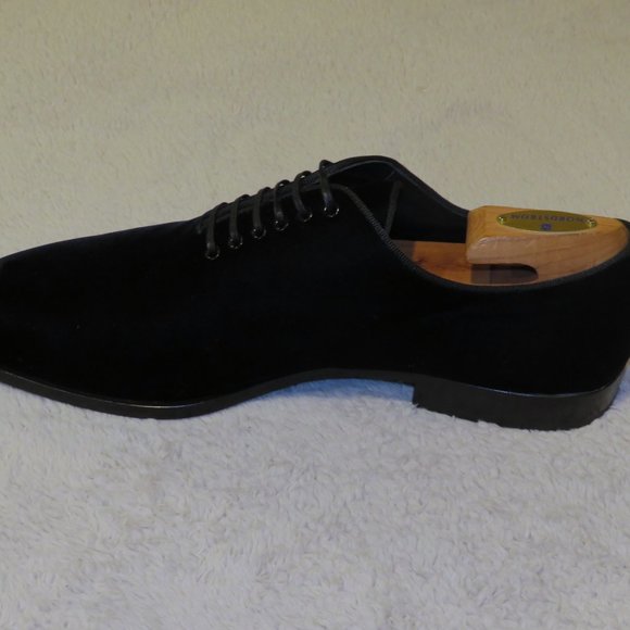 Brooks Brothers Golden Fleece Black Velvet Formal Shoes 10.5 D NWB main image 12